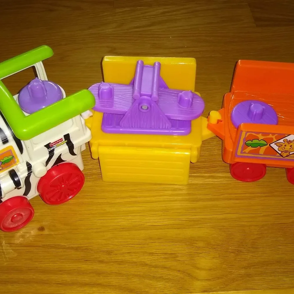 Fisher Price Little People Musical Zoo Train Zookeeper KOBY